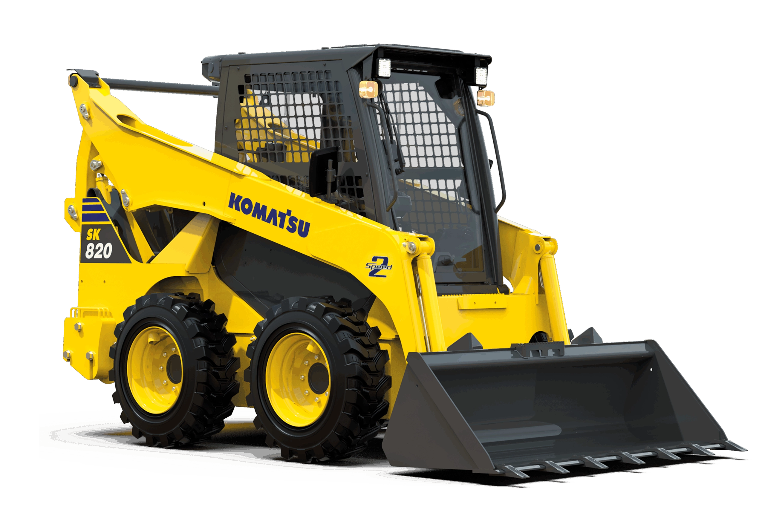 Komatsu kompaktlastare SK820-8