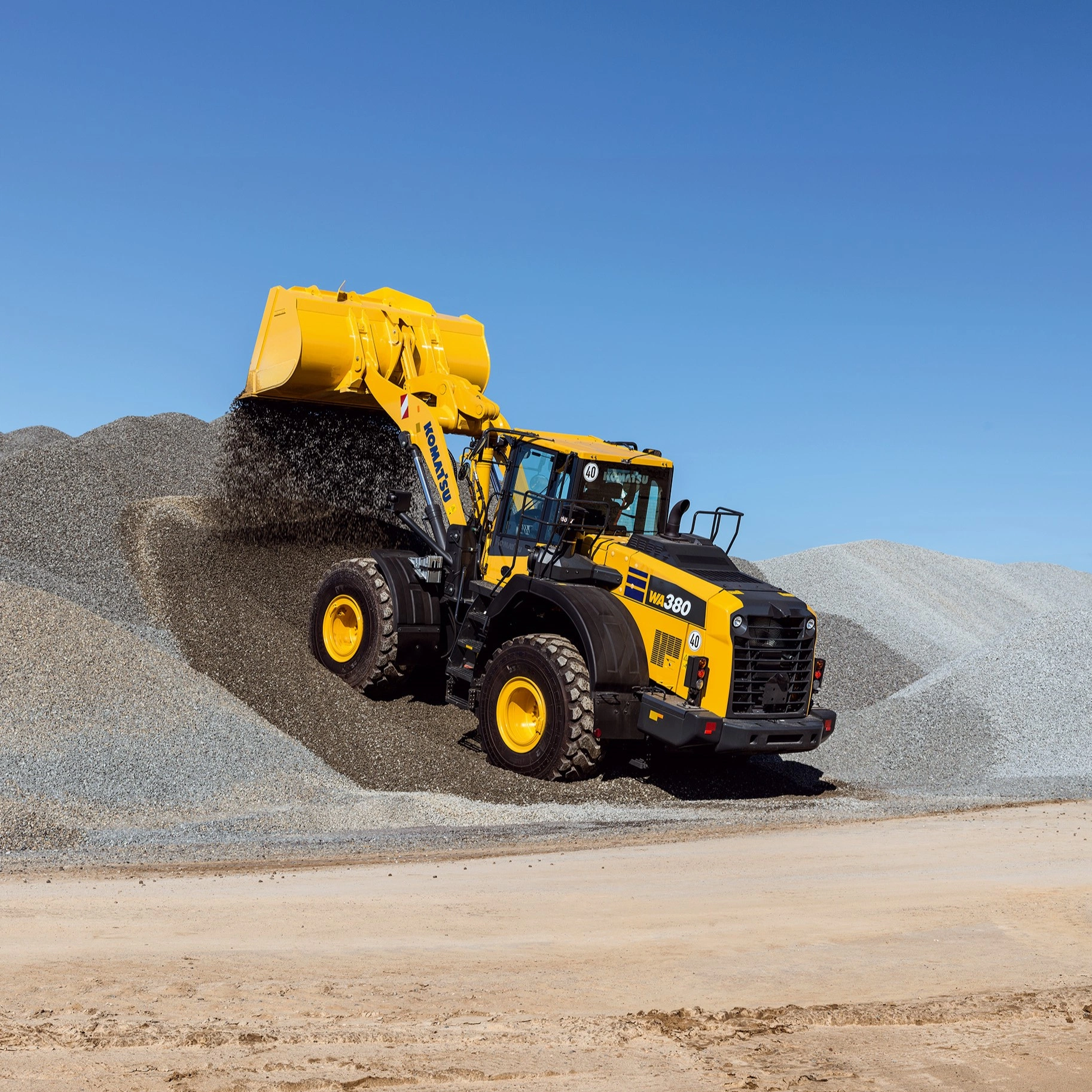 hjullastare WA380