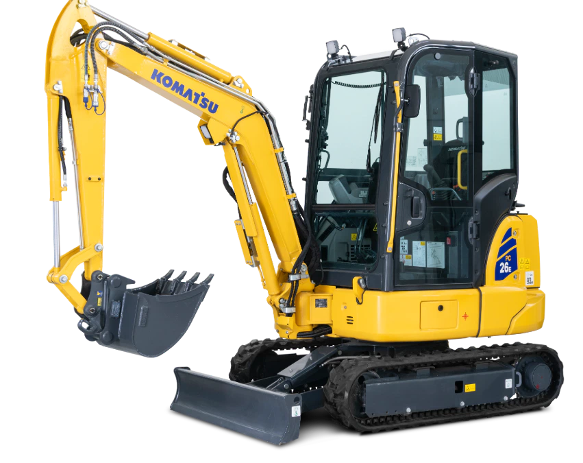 Komatsu elektriska bandgrävare PC26E-6