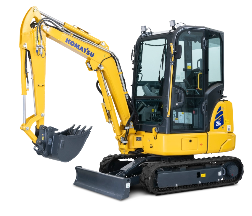 Komatsu elektriska bandgrävare PC26E-6