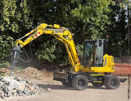 hjulgrävare komatsu