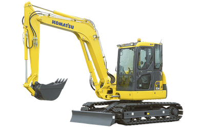 Komatsu bandgrävare PC80MR-5