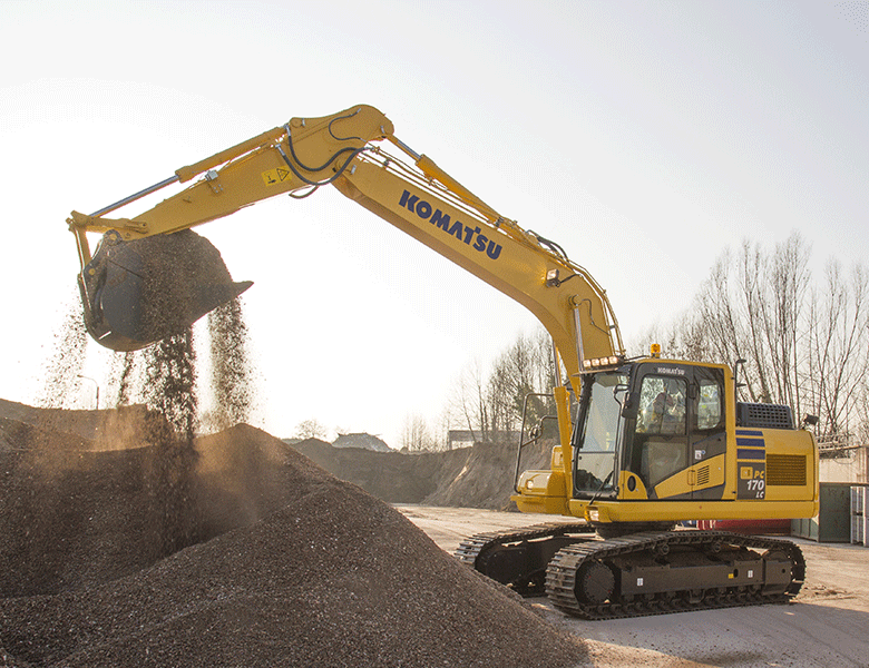 Komatsu bandgrävare PC170-11