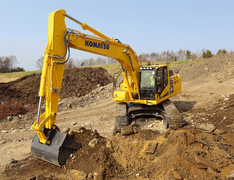 Komatsu bandgrävare PC290LC-NLC11