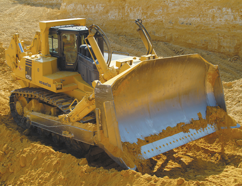 Komatsu bandschaktare D475A