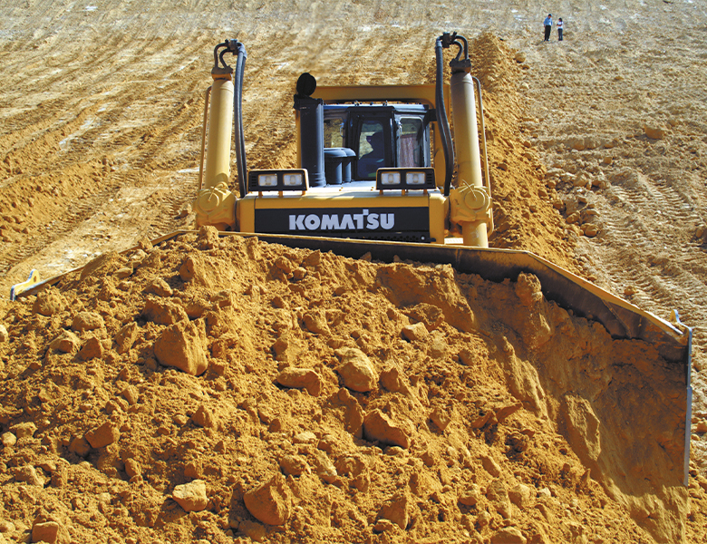 Komatsu bandschaktare D475A