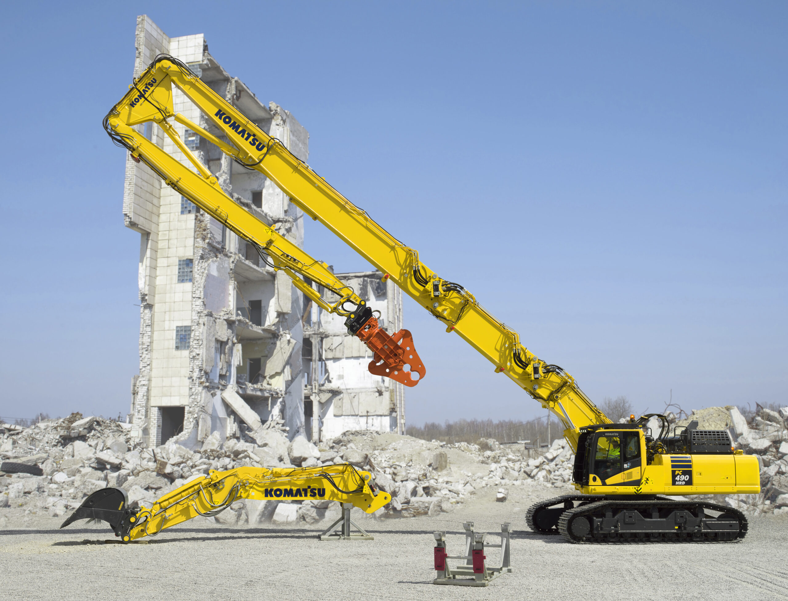 Effektiviserat aggregatbyte på plats – ett lyft för Komatsu