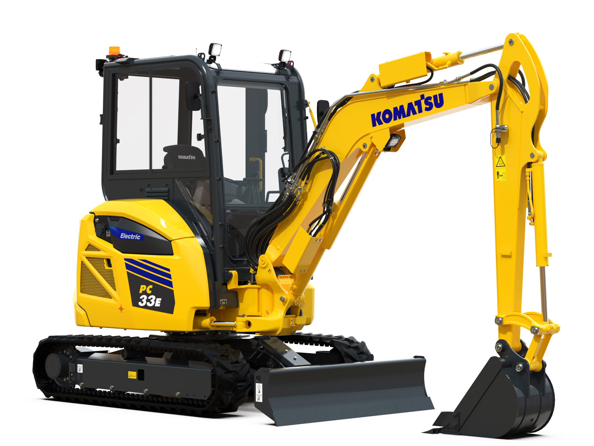 Komatsu elektriska bandgrävare PC33E-6