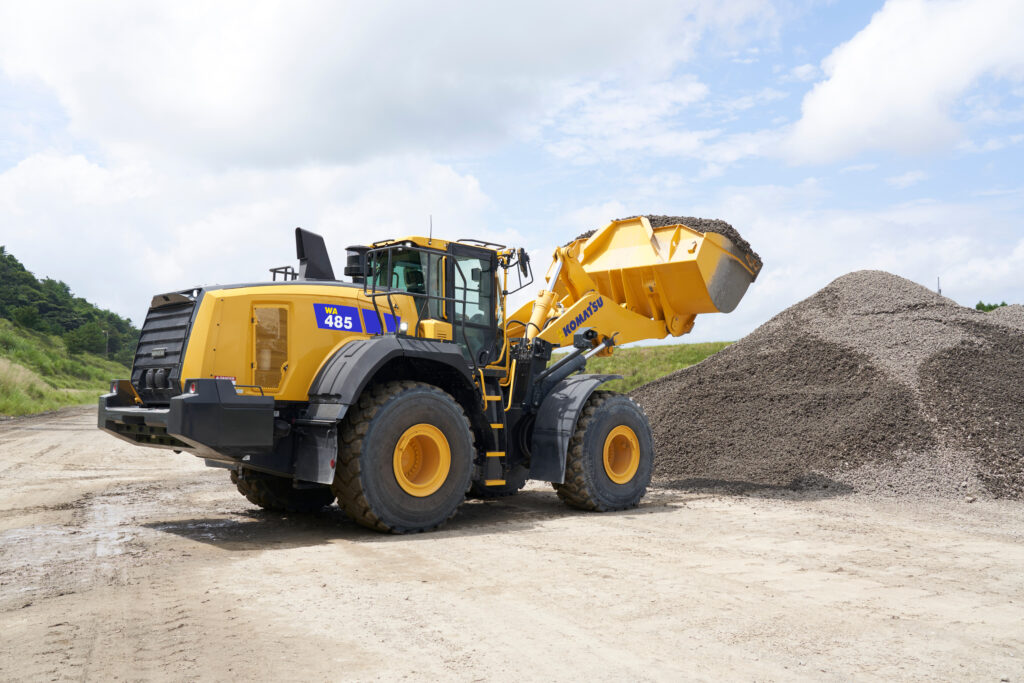 Komatsu presenterar nya generationen hjullastare