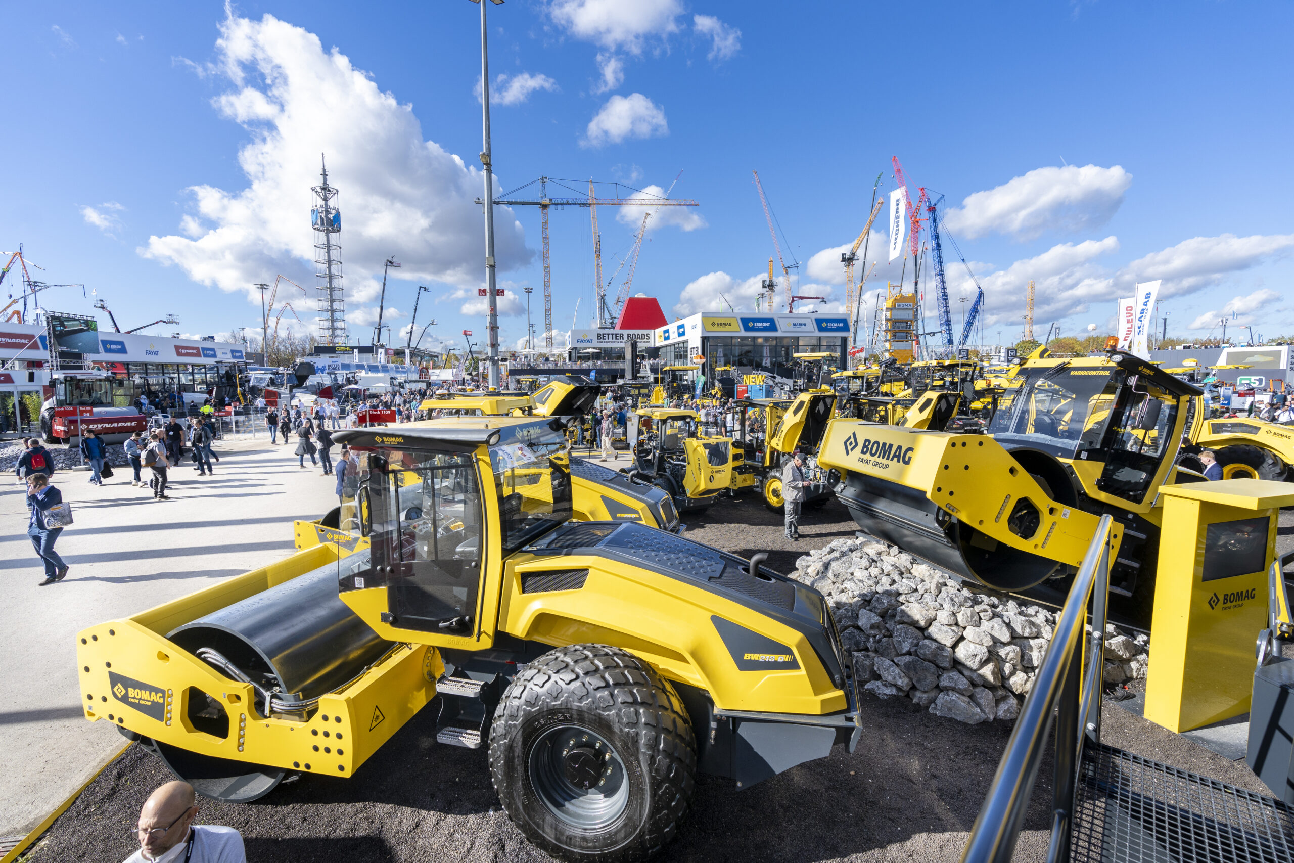 BOMAG på Bauma 2025