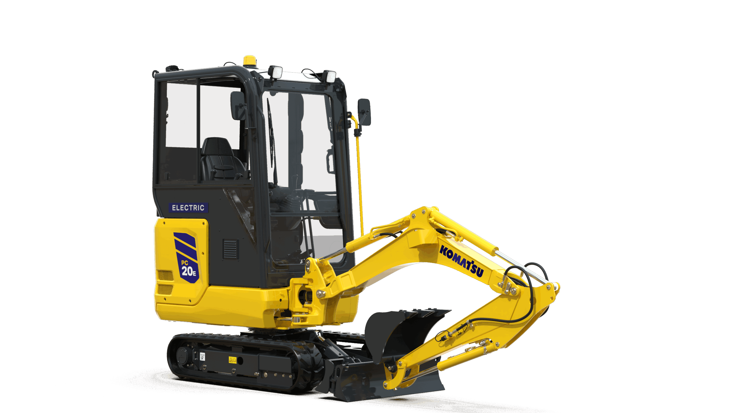 Komatsu elektriska bandgrävare PC20E-6