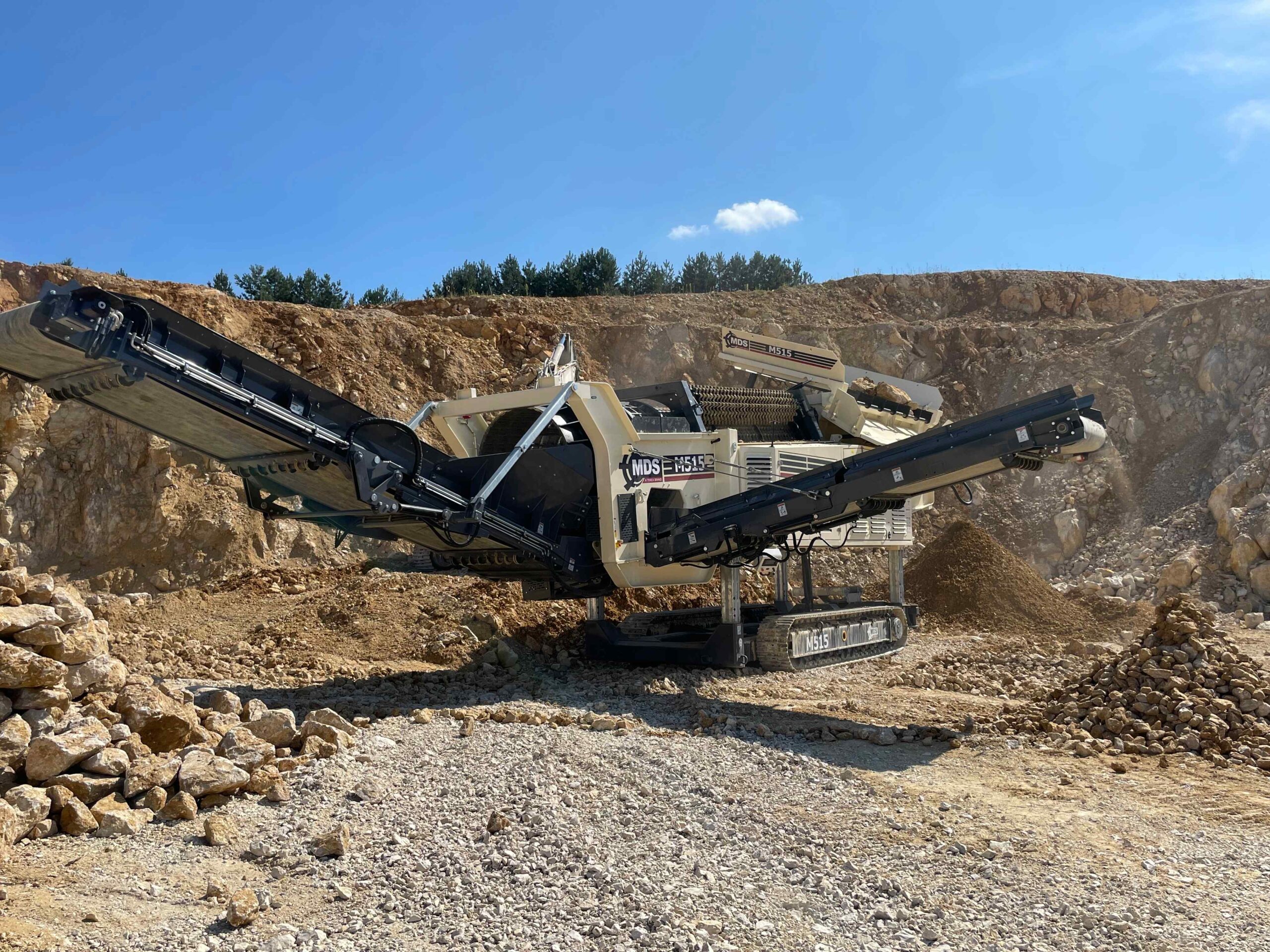 M515 sorteringsverk Terex Ecotec TBG-530T