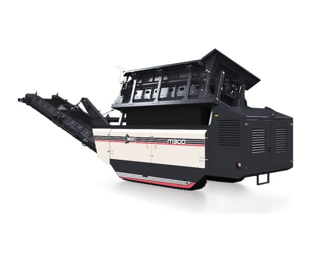 Mobil grizzly sorterare